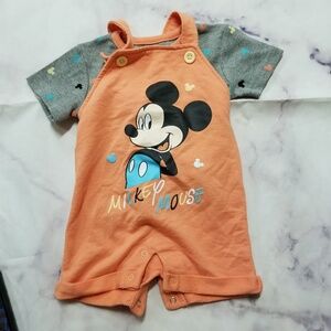 Disney Baby Mickey Mouse Romper Set 3-6M